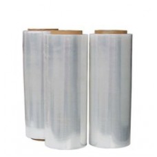 Plastic wrap / White color, 23micron (6 rolls in 1carton)